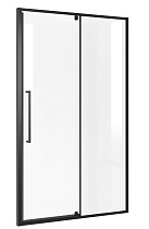 Душевая дверь Niagara Nova 120x195 прозрачное, черный матовый NG-85-12AB