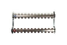 Коллектор из нержавеющей стали без расходомеров STOUT 12 выходов SMS 0922 000012