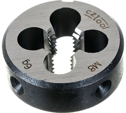 Резьбонарезной набор Bucovice Tools MINI-1, 9 предметов, плашки M3-M12, на блистере 330129