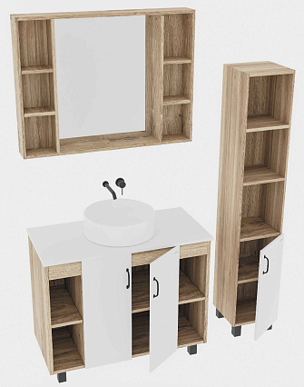 Тумба со столешницей Grossman Флай 100 см Тумба со столешницей Grossman Флай 100 см