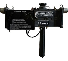 Домкрат канавный Kraftwell г/п 15 т, пневмогидравлический KRWTPJ-15P