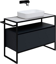 Мебель для ванной Allen Brau Priority 100 см anthracite matt