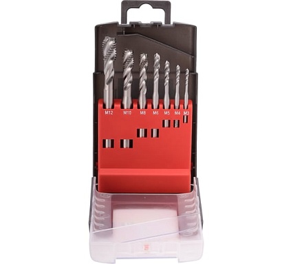 Набор машинных метчиков Bucovice Tools М3-М12, HSS 105002