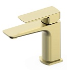 Смеситель для раковины Oliveeka D-Line OL-139003-BG золото матовое