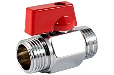 Шаровой кран PROFACTOR PF CHROME MINI для бытовой техники н/н 1/2 PF BMV 353