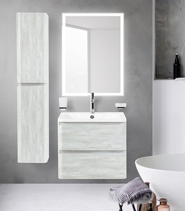 Мебель для ванной BelBagno Albano 60 см Rovere Vintage Bianco