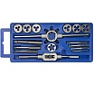 Набор метчиков и плашек SDW TOOLS 16 предметов, M3-M12, пластик кейс ta00300