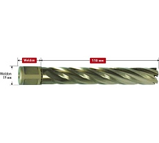 Сверло корончатое Karnasch 29x110 GOLD-LINE 20.1280u-29