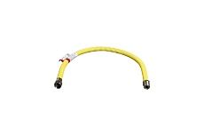 Подводка-сильфон (0.8 м; 1/2"; гайка-штуцер) для газа Зубр 51006-G/S-080