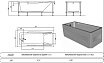 Акриловая ванна Kolpa-San Armida BASIS 180x80 см