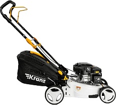 Газонокосилка бензиновая Kranz KR-430NSP несамоходная, 150см3, 43см KR-16-1235