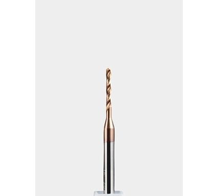 Сверло твердосплавное ц/х РОСИНСТРУМЕНТ 2.0x4х16x62 3D без подачи СОЖ TiSiN 320041662