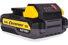 Аккумулятор B1811 (18 В; 2 Ач; Li-ion; 0.45 кг; t хранения от +10С до +20С) Champion B1811