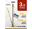 Домкрат реечный Denzel профессиональный, 3,5 т, 115-1340 мм, High Jack 50525