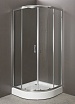 Душевой уголок BelBagno UNO-195-R-2-80-C-Cr 80x80 прозрачный