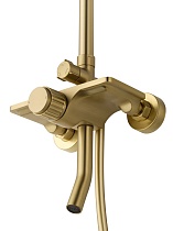 Душевая стойка Wonzon&Woghand WW-N3S962-BG брашированное золото