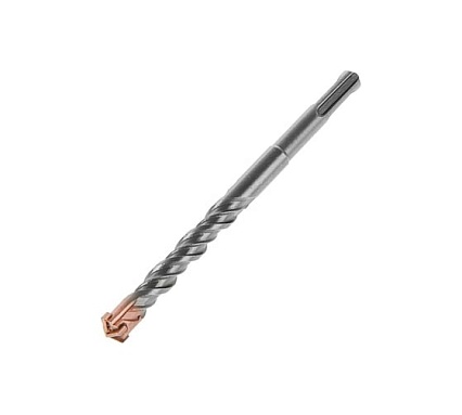 Бур SDS-Plus по бетону для перфоратора квадро 6x160 мм Strong СTC-040006160