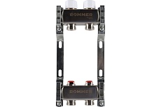 Коллектор из нержавеющей стали Rommer без расходомеров, 2 выхода Rms-3200-000002 RG0091LAMPAUUT