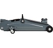 Поодкатной домкрат Airline 2т в кейсе (MIN - 135 мм, MAX - 380 мм) AJ-2F-380K