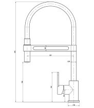 Смеситель для кухни Lemark Soul LM6006C