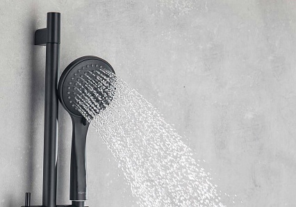 Душевой гарнитур Aquatek Вега AQ2010MB черный матовый