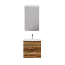 Тумба с раковиной BelBagno Marino-Cer-Mini 50 см Rovere Rustico