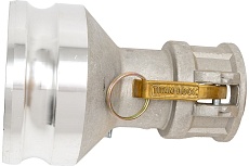 Камлок соединение типа DА (переходник розетка 2&quot; х ниппель 4&quot;; алюминий) TITAN LOCK TL2040DAAL