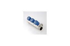 Комплект Valtec _16 VI7 Коллектор с регул. вентилями, 1x3 вых. 1/2 нар. VTc.560.N.0603 + Адаптер д/коллектора /конус-плоскость/ 1/2 VTc.701.N.04 VT.VI7.K16.5600603.701