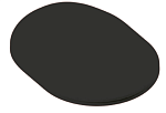 Крышка-сиденье ArtCeram Chic CHA001 17 71 с микролифтом, черный матовый/хром