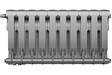 Радиатор Royal Thermo BiLiner 350/Silver Satin VDR - 10 секций НС-1309716