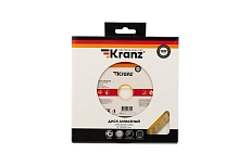 Диск алмазный отрезной Турбо (150x22.2x2.4x10 мм) Kranz KR-90-0122
