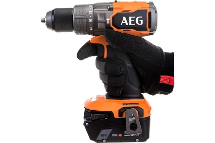 Бесщеточная аккумуляторная ударная дрель-шуруповерт AEG 18В BSB18C3BL-502C 4935478939