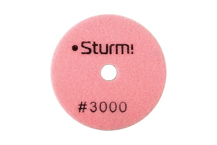 Круги шлифовальные гибкие Sturm ! 9012-W100-3000