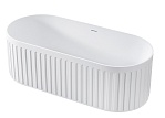Ванна из искусственного камня Vincea Солид Серфейс (Solid Surface) VBT-4S09MW белый матовый 170x75 см