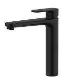 Смеситель для раковины Aquatek Ника AQ1804MB черный матовый