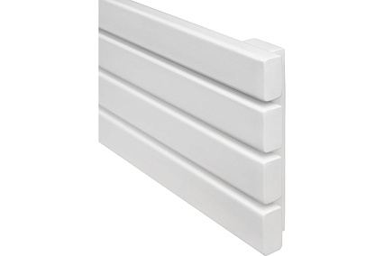 Горизонтальный радиатор ARBIOLA Liner Gorizont H 1200-36-06 секции GHWN, RAL 9016 матовый белый 258140