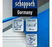 Домкрат подкатной гидравлический Scheppach 2.5т h min 90мм, h max 400мм в кейсе Sch-T830031DS(58997)