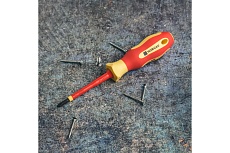 Крестовая диэлектрическая отвертка Norgau PH1x80 мм, тип N171-PH1x80 067073210
