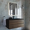 Тумба с раковиной Vincea Luka 100 см 2 ящика C.Oak