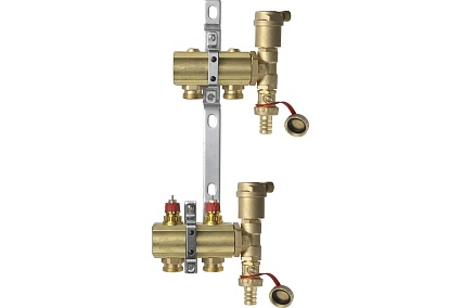 Комплект коллекторов Danfoss FHF-2 set , 2 выхода 088U0702 049499