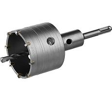 Коронка с державкой по бетону Зубр Профессионал 73 мм, SDS-Plus 2918-73_z01