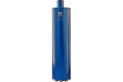 Коронка алмазная с микроударом PULSAR 132/450 мм, 1 1/4" KEOS DCL132.450