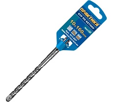 Бур по бетону серия Мастер (10х100/160 мм; SDS-plus) Практика 911-697