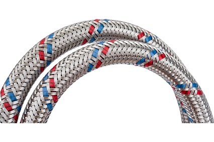 Комплект г/п для смесителя Valtec М10х18+М10х35 - G1/2 80см VTf.005.IS.0410080