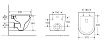 Комплект Weltwasser 10000011355 унитаз Merzbach 043 MT-BL + инсталляция Marberg 410 + кнопка Mar 410 SE MT-BL