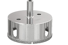 Коронка алмазная по керамике и стеклу 68х55 мм, цилиндрический хвостовик 8 мм TORGWIN T795017