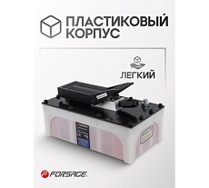 Насос пневмогидравлический ножной Forsage 3.2л, раб.давл.6-10атм, давл.гидравл.700атм, расход без нагрузки 850мл/мин,расход с нагрузкой 170мл/мин, корпус пластик F-TRA5301 BIG(57210)