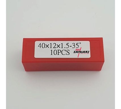 Нож твердосплавный универсальный RED SAMURAI TS 40x12x1,5 (T04F) (10шт.) TPRS0001307