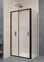 Душевой уголок RGW Passage PA-74 (PA-14B + Z-050-2B) 140x80, прозрачное, черный, 410874148-14