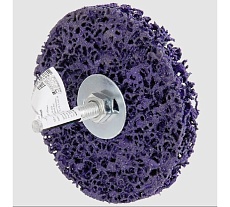 Диск для снятия ржавчины на шпинделе Purple Silicon Carbide 100x13x6 мм AbraTechnic ABR-psc100136